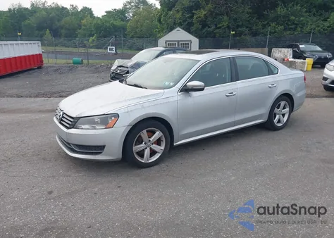 2013 Volkswagen Passat 2.5L Se from USA, damaged, VIN 1VWBP7A31DC030034